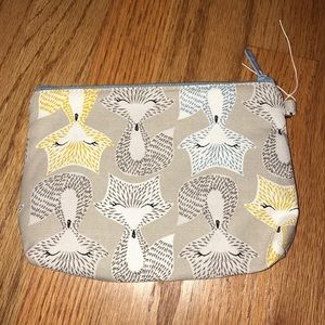 Thirty-One Fox Mini Zipper Pouch